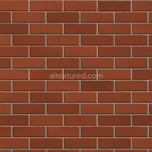 Seamless smooth brick 3d texture pbr 8k modern clean facade surface