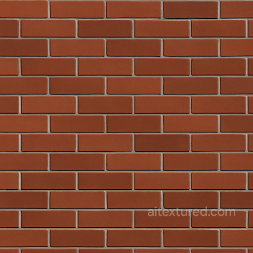 Seamless Smooth Brick 3D Texture PBR 8K Modern Clean Facade Surface seamless Brick PBR texture