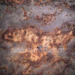 seamless Seamless 3D Rusty Metal PBR Texture with Pitted, Corroded Holes and Rough Surface texture 8k free download PBR