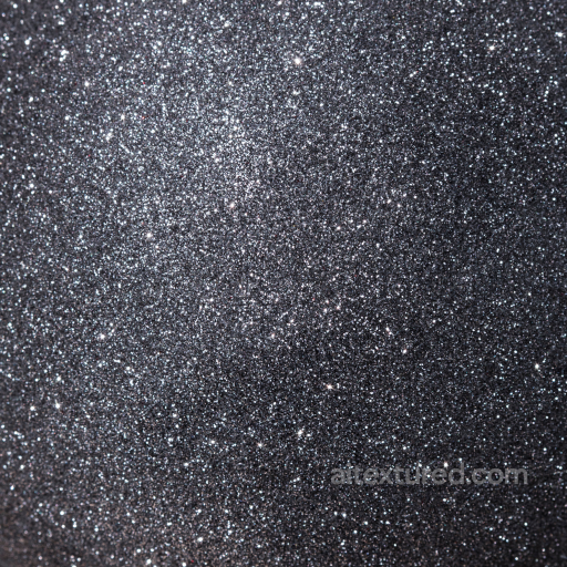 Black Glitter Sparkle Texture with Fine Metallic Particles seamless Glitter PBR texture