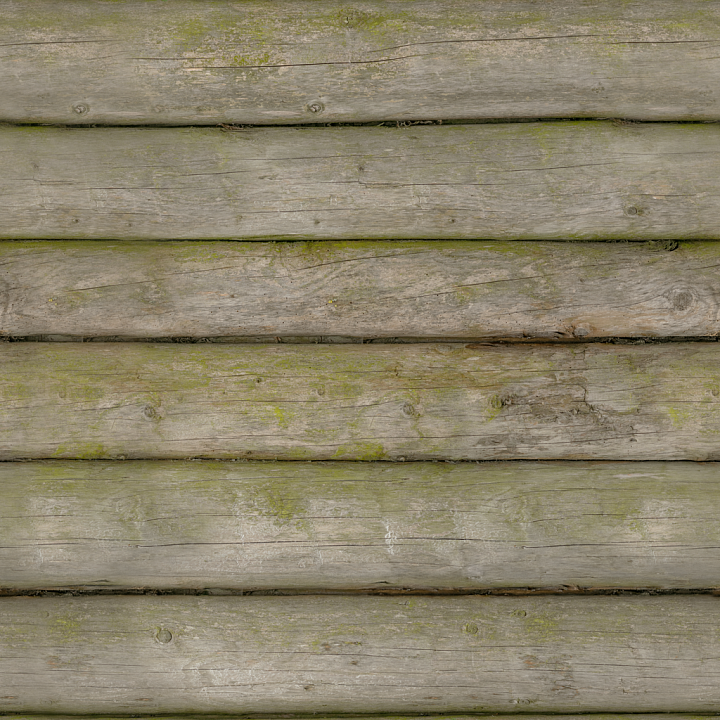 Wall Stacked Cabin - Stacked Cabin House Hut Forest Wood seamless PBR texture preview