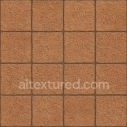 seamless Coarse Clay Tiles Texture Seamless texture 8k free download PBR