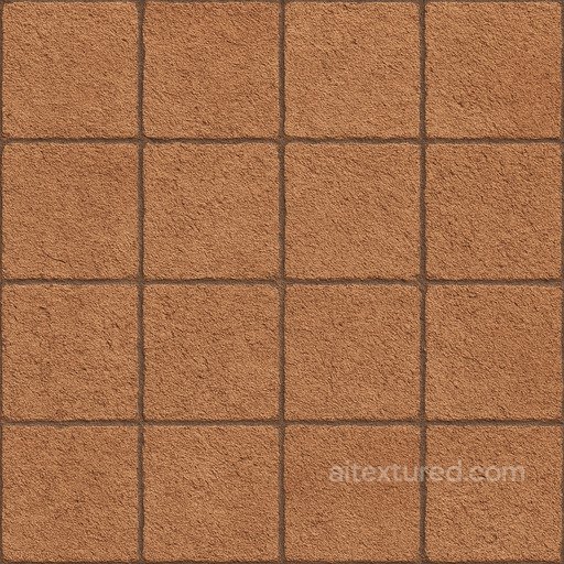 Coarse Clay Tiles Seamless Texture seamless Roofing PBR texture