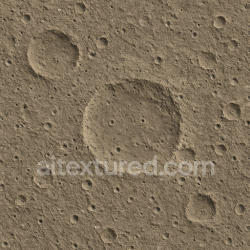 seamless Seamless 3d texture pbr 8k cratered surface with impact basins and dusty regolith layers texture 8k free download PBR