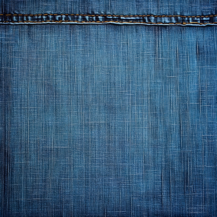 Cracked Denim Featuring Fine Tears and Distressed Stitching seamless PBR texture preview