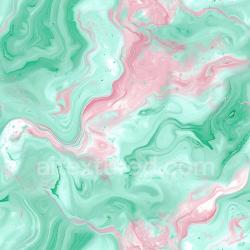 seamless Seamless 3D Pastel Pink and Mint Marble PBR Texture with Swirling Veins texture 8k free download PBR
