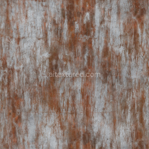Metal Plates Rusty Seamless Pbr Textured Industrial Weathered Grunge Surface