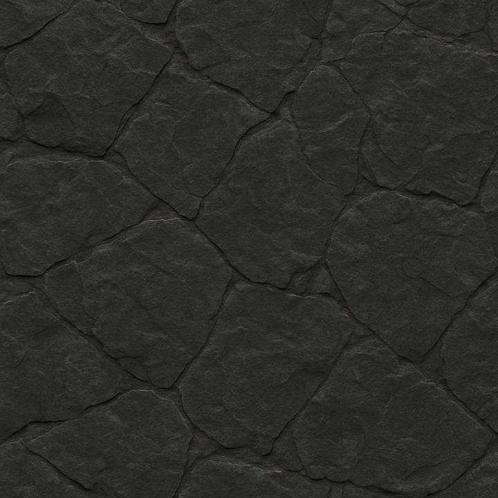 Dark Stone Floor seamless PBR texture preview