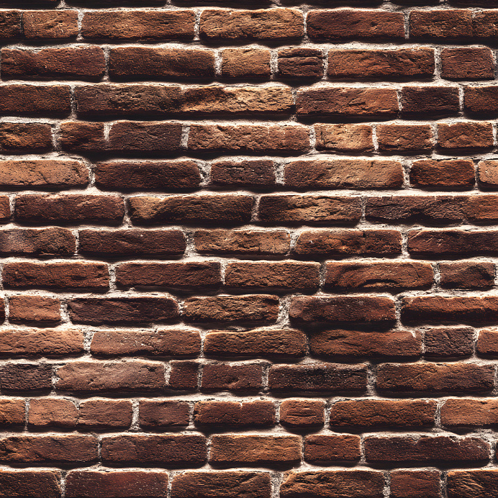 Cracked Old Brick Wall with Rough Surface Detailing seamless PBR texture preview