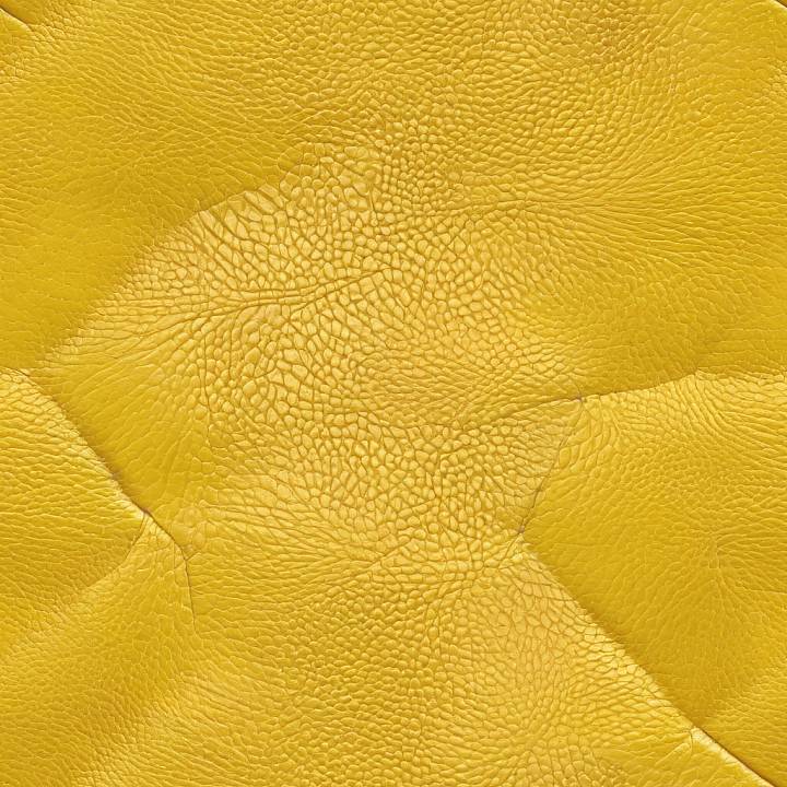 Yellow Pebbled Leather with Natural Grain Variations seamless PBR texture preview