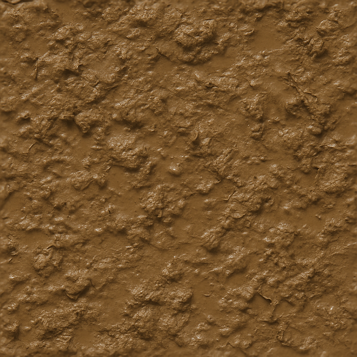 Wet Mud Surface With Natural Roughness seamless PBR texture preview