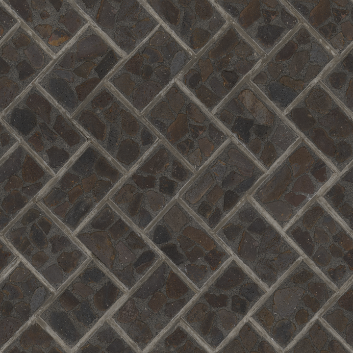 Rocks Exterior Damaged seamless PBR texture preview