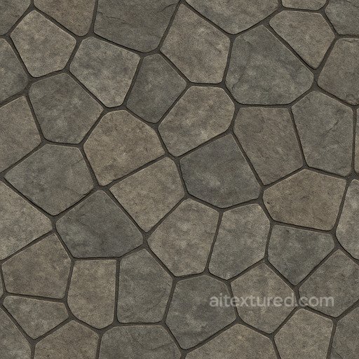 Patterned Stone Floor Seamless Texture seamless Flooring PBR texture
