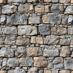 seamless Seamless 3D Weathered Stone Wall PBR Texture with Rough Surface and Natural Color Variation texture 8k free download PBR