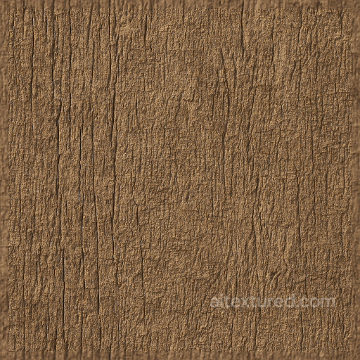 Coarse Gritty Bark Rugged Wood Surface seamless Tactile PBR texture