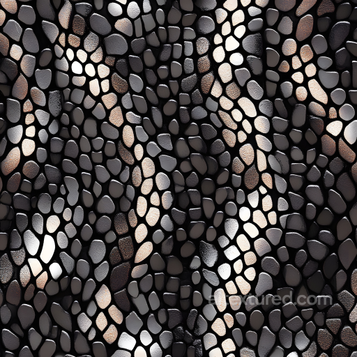 Skin Texture Featuring Stylized Reptile Scales and High Detail seamless Skin PBR texture