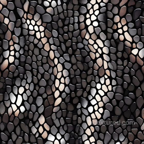 Skin Texture Featuring Stylized Reptile Scales and High Detail Skin texture preview