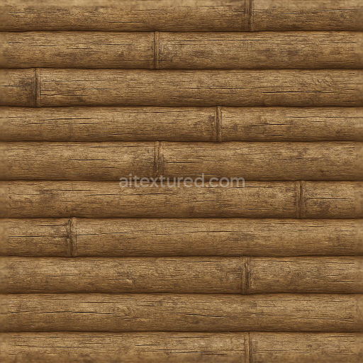 Seamless 3d texture pbr 8k bamboo split end with bamboo rough surface and bamboo brown tone natural aged bamboo texture detail