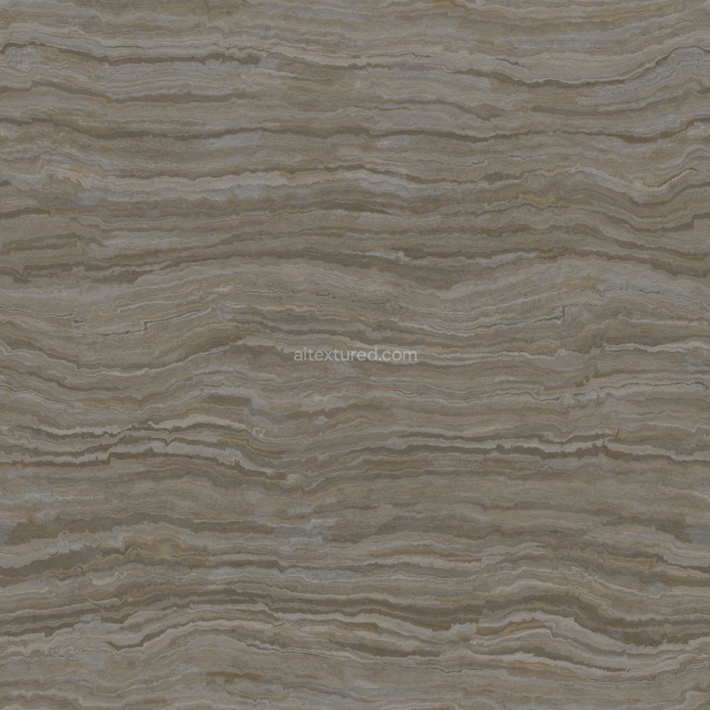 Seamless travertine PBR texture with natural stone patterns