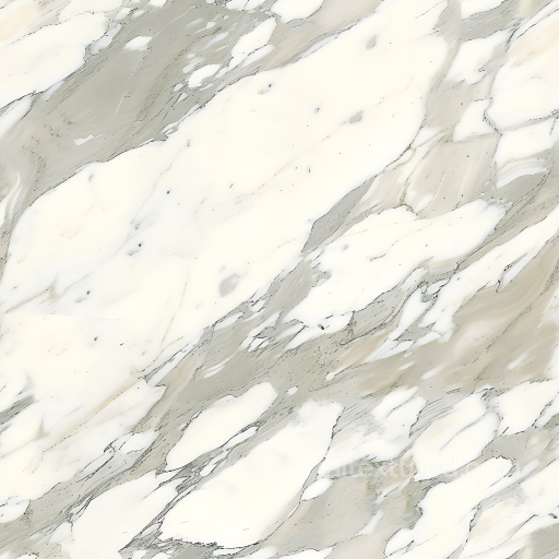 Bianco Rhino White Marble PBR Texture with Bold gray Veins seamless Marble PBR texture
