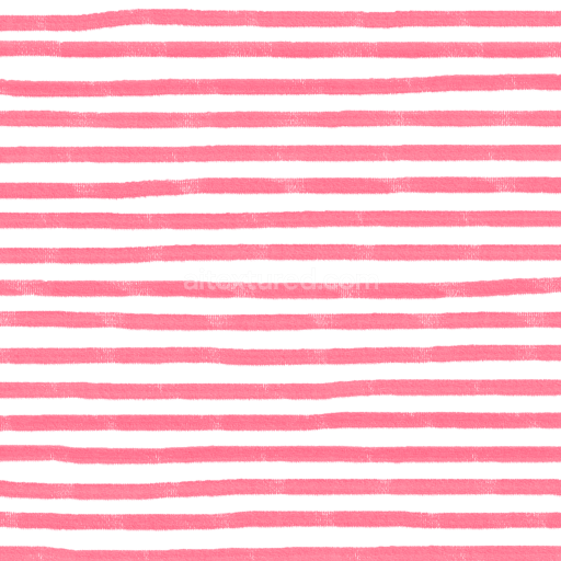 Seamless 3D PBR Texture of Pink Watercolor Stripes on White Fabric