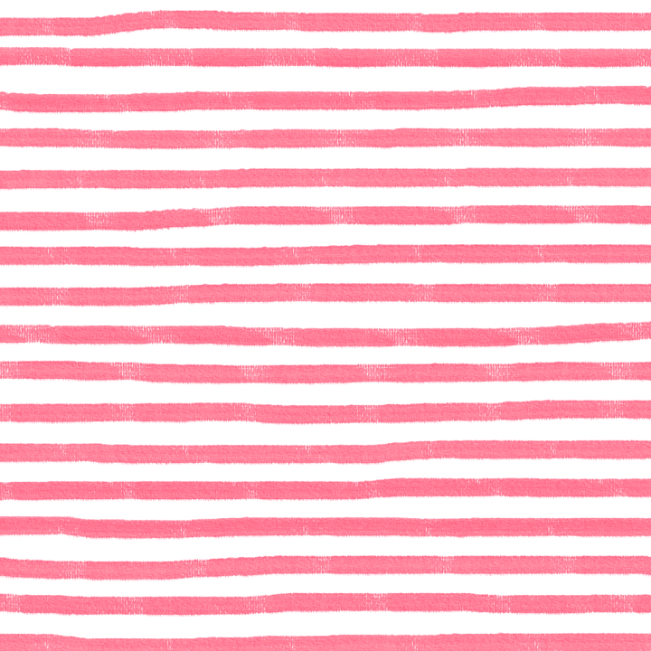 Pink Watercolor Stripes on White Fabric seamless PBR texture preview