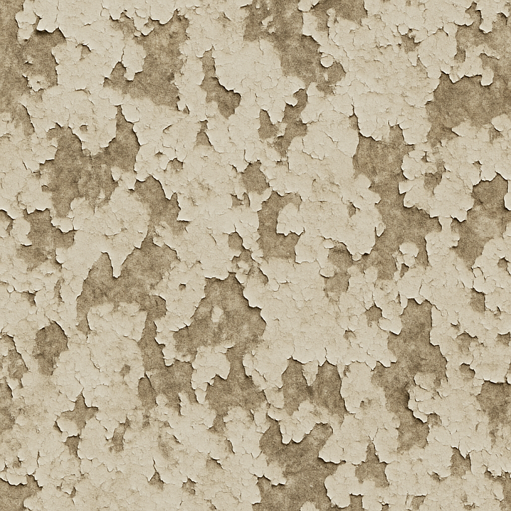 Dirty Peeling Paint seamless PBR texture preview