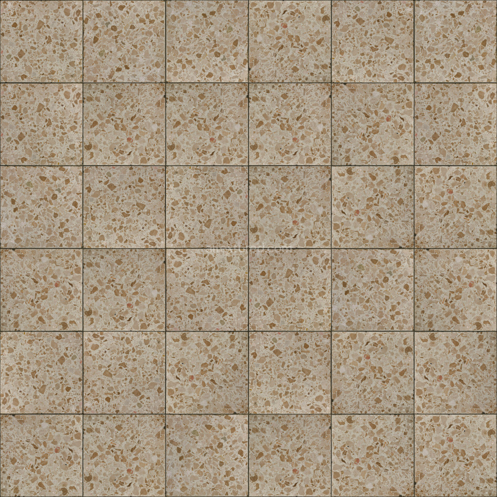 Seamless PBR tiles texture with natural stone appearance
