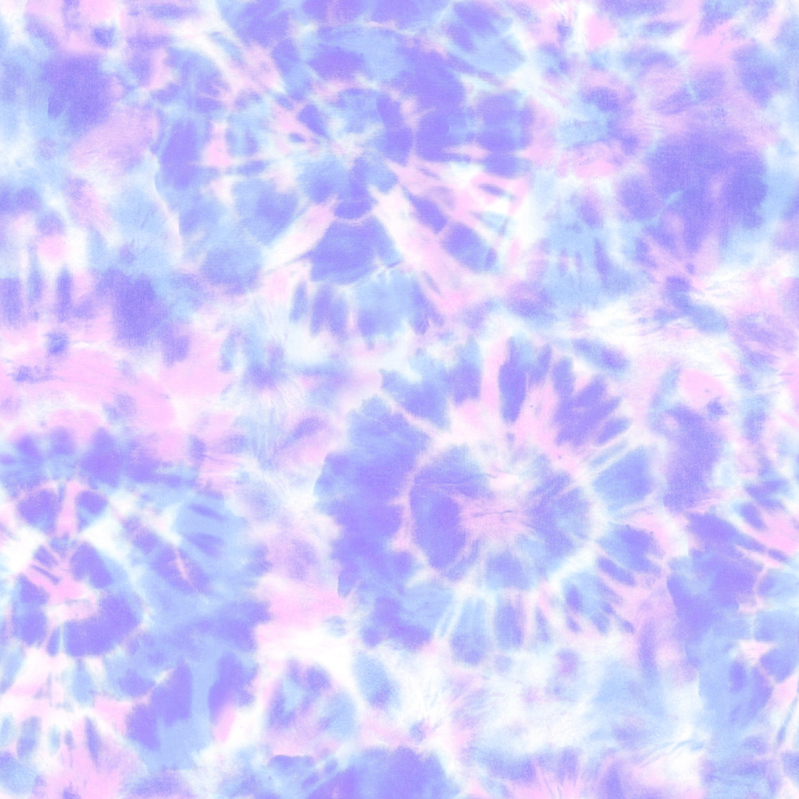 Pastel Tie-Dye Fabric in Purple and Pink seamless PBR texture preview