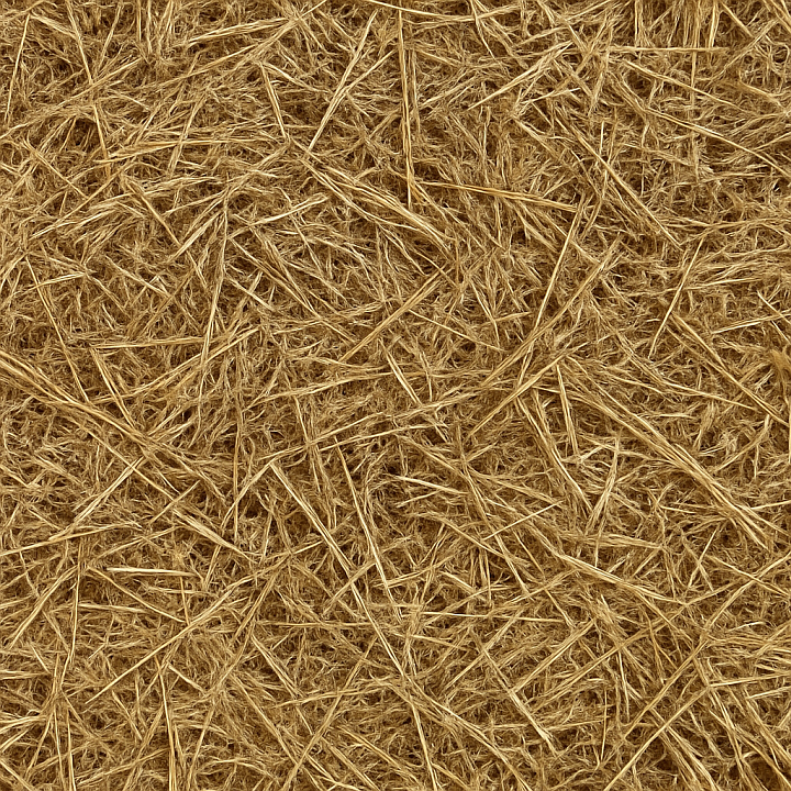 Realistic Hay seamless PBR texture preview