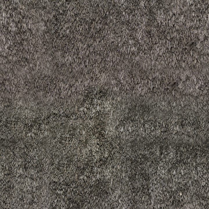 Reed gray Old - Straw Hut Thatch gray Old Village seamless PBR texture preview