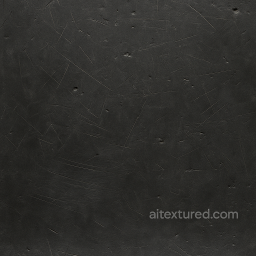 Matte Black Metal Furniture Surface Finish seamless Furniture metal PBR texture