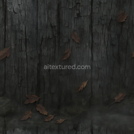 Preview — Seamless 3d texture PBR 8k spooky wood grain with cracked paint for Halloween