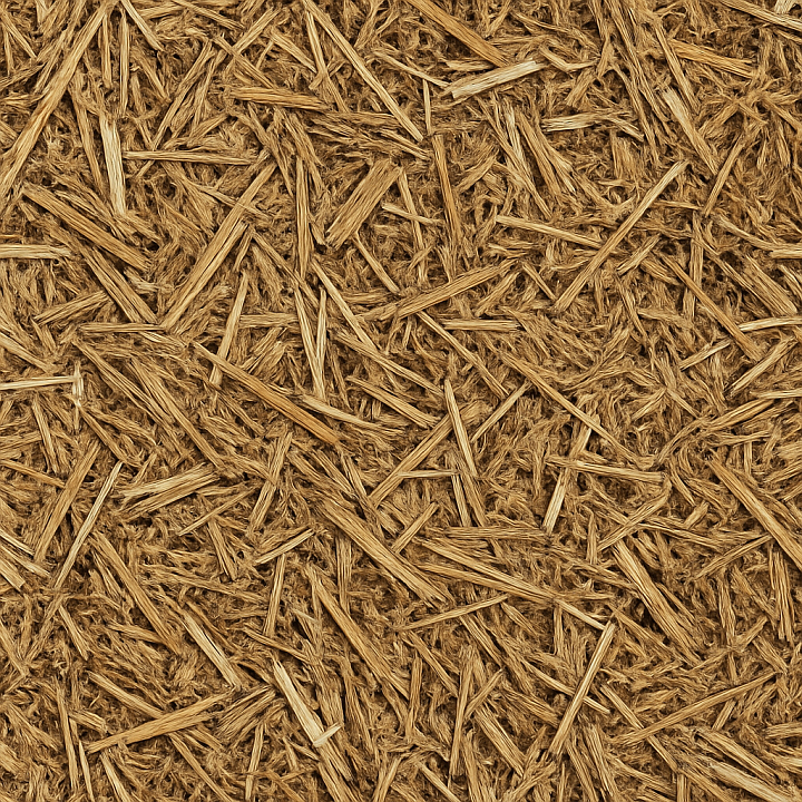 Coarse Straw seamless PBR texture preview