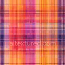 seamless Seamless 3D PBR Texture of Warm Orange and Purple Plaid Fabric Pattern texture 8k free download PBR