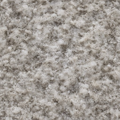 Dirty Roadside Snow Grains seamless Snow-ice PBR texture