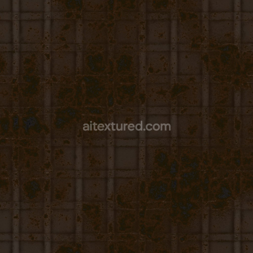 Archviz Castle Gate Medieval Metal Metallic Substance — Seamless PBR Texture