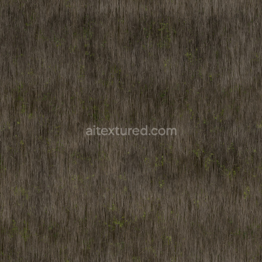 Thatched Roof Seamless Texture Natural Brown Grass Tileable Weathered Organic