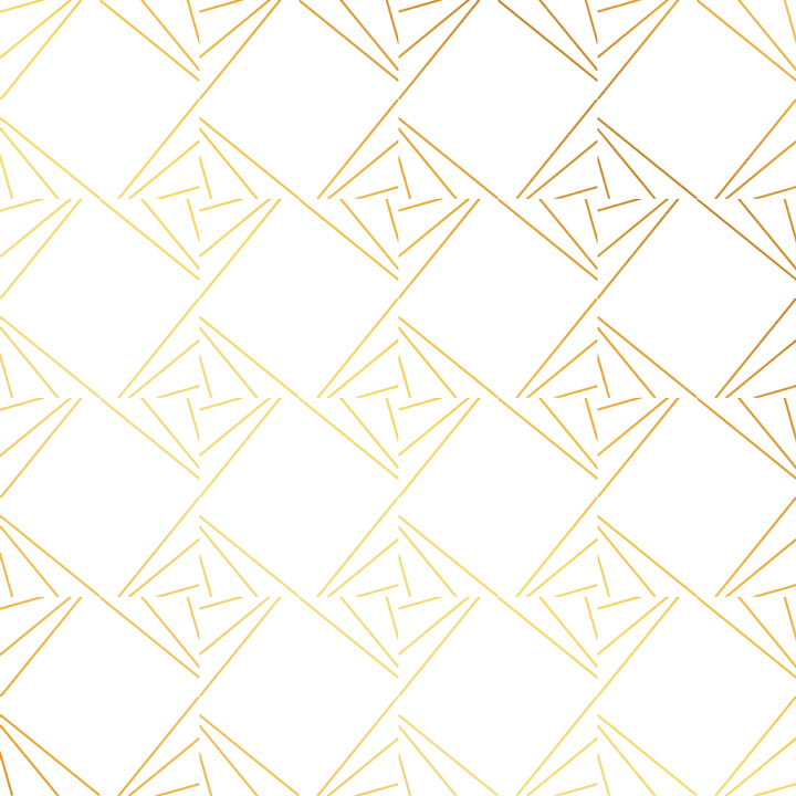 White and Gold Fine Line Geometric Pattern seamless PBR texture preview