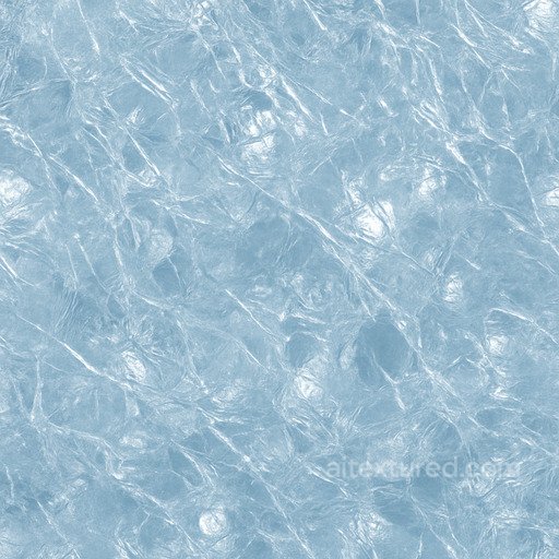 Shiny Ice Seamless Texture seamless Snow-ice PBR texture