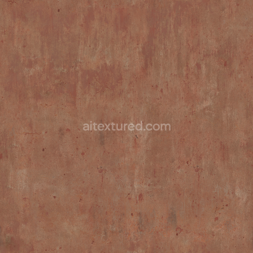 Weathered Red — Red Plaster Weathered Brown Dirty Plaster — PBR seamless 3D texture