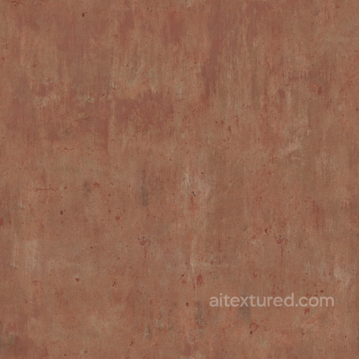 Weathered Red - Red Plaster Weathered Brown Dirty Plaster seamless Concrete PBR texture