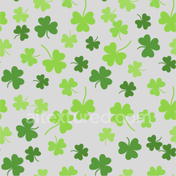 seamless Seamless 3D PBR Shamrock Pattern Textile Fabric Texture in Greens texture 8k free download PBR