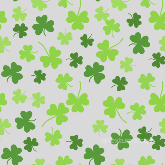 Shamrock Pattern Textile Fabric Texture in Greens St patrick texture preview