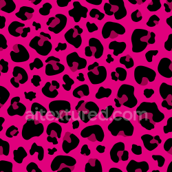 seamless Seamless 3D PBR Fabric Texture Featuring Vibrant Pink and Black Leopard Print Pattern texture 8k free download PBR