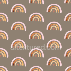 seamless Seamless 3D PBR Cotton Fabric Texture Featuring Soft Boho Rainbow Pattern texture 8k free download PBR