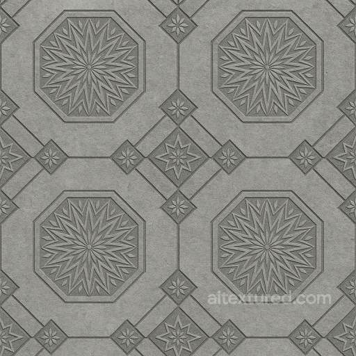 Seamless Concrete PBR Texture - Top-down Pedestrian Park Pathway Made Cool Neutral Stone seamless Concrete PBR texture