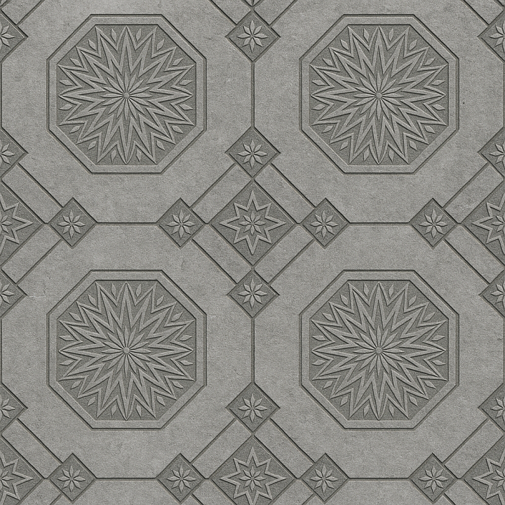 Concrete - Top-down Pedestrian Park Pathway Made Cool Neutral Stone seamless PBR texture preview