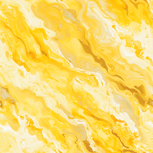 Butter Yellow Marble PBR Texture with Vivid Pastel Veins seamless Marble PBR texture