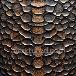 seamless Seamless 3D PBR texture of reptilian scale skin with detailed aged scales and organic surface texture 8k free download PBR